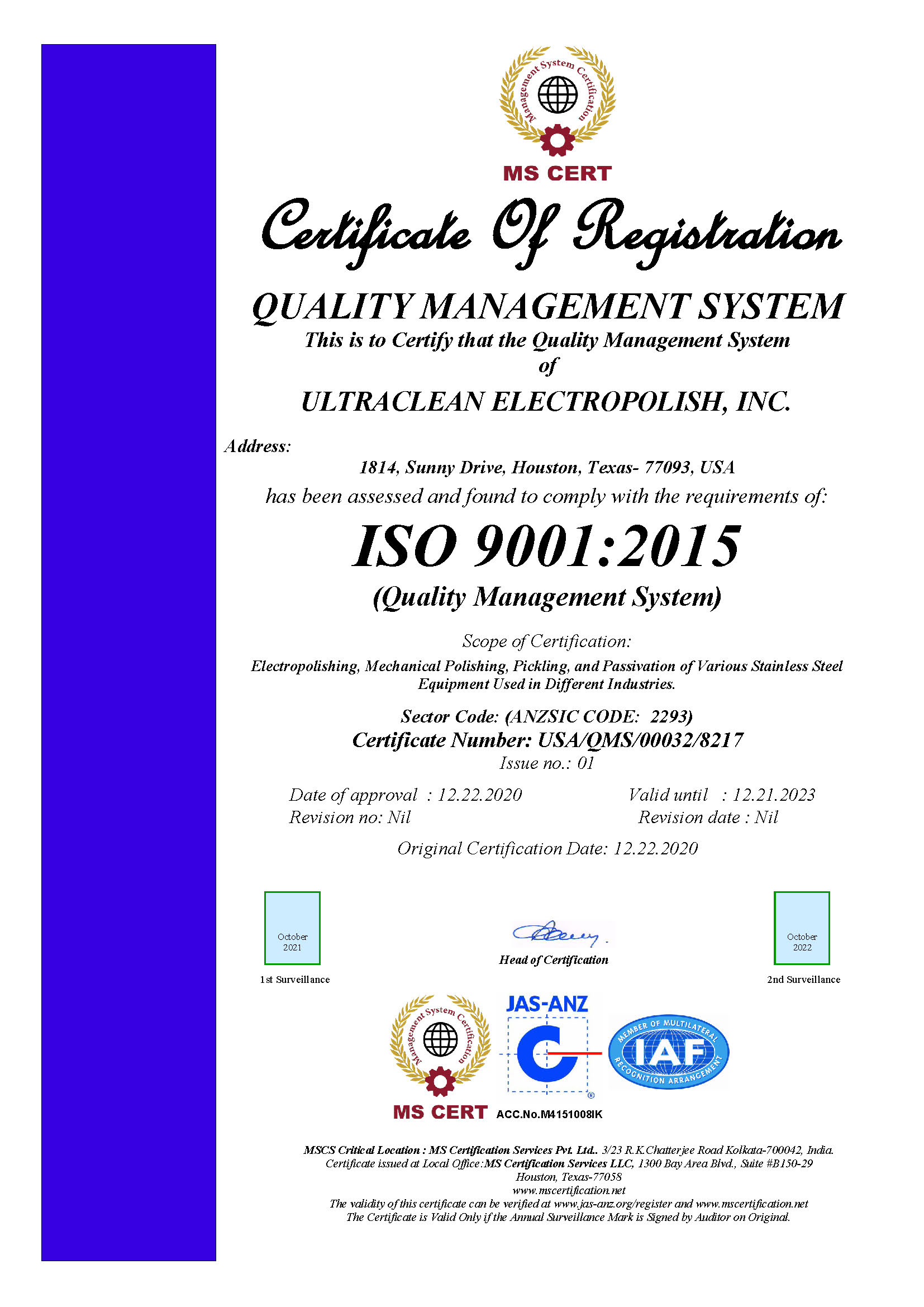 ISO-9001-2015-CERTIFICATE-Ultraclean-electropolish-